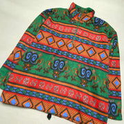 Multicolour Fleece Jacket Men's XXL