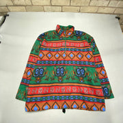 Multicolour Fleece Jacket Men's XXL