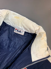 Navy Fila jacket Men's Small