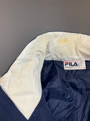 Navy Fila jacket Men's Small