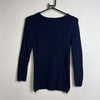 Navy Polo Jeans Ralph Lauren Knit Sweater Jumper Womens Small