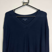 Tommy Hilfiger V-Neck Sweater Knit Jumper Large