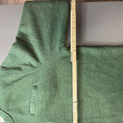Green Fleece Lined Pullover Lee Sweatshirt XL
