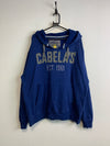 Blue Caleba's Badge Hoodie Men's XL