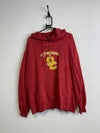 00s Red Nike Badge Hoodie Men's XL