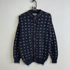 Vintage Navy Knitwear Cardigan Sweater Women's Small