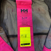 Helly Hansen pink waterproof jacket with zip pockets Woman’s S