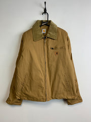 Reworked Beige Carhartt Workwear Jacket Men's Large