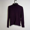 Purple Polo Jeans Ralph Lauren Turtleneck Knit Sweater Jumper Womens Large