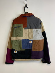 Reworked Multicolour Carhartt Workwear Jacket Men's Large