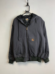 Reworked Grey Carhartt Workwear Jacket Men's Large