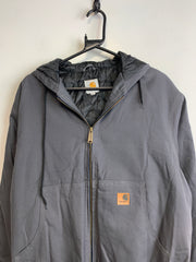 Reworked Grey Carhartt Workwear Jacket Men's Large