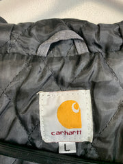 Reworked Grey Carhartt Workwear Jacket Men's Large