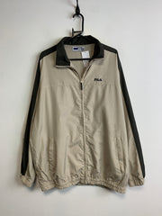 Beige Fila Windbreaker Men's Large