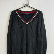 Black Tommy Hilfiger Knitwear Sweater Men's Large