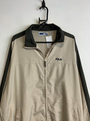 Beige Fila Windbreaker Men's Large