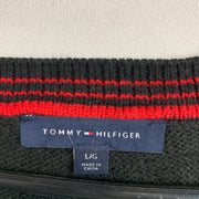 Black Tommy Hilfiger Knitwear Sweater Men's Large