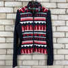 Ralph Lauren Navy and red fleece Lauren Active zip up sweater Men’s M