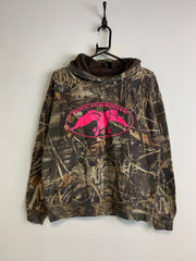 Tree Duck Commander Camo Hoodie Men's Large