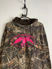 Tree Duck Commander Camo Hoodie Men's Large