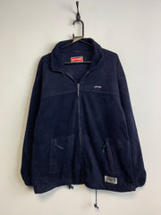 Navy Schott Fleece Jacket Men's Medium