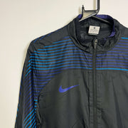 Nike y2k 00s Windbreaker Jacket Medium Black