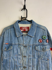 Blue Denim Jacket Women's Large