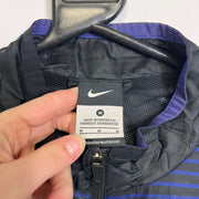 Nike y2k 00s Windbreaker Jacket Medium Black