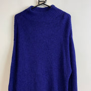 Purple Knitwear Sweater Women's Medium