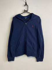 Navy Ralph Lauren Zip-through Hoodie Women's XL