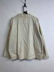 Cream White Workwear Jacket Men's XL