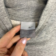 00s Y2K Grey Nike Hoodie Youth's XL