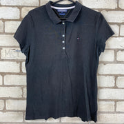 Tommy Hilfiger black polo shirt Men’s Slim Fit XXL