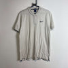 White Polo Nike Top Medium