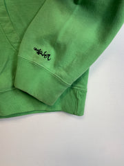 Green Quiksilver Logo Hoodie Men's Medium