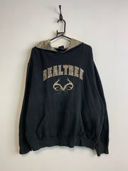 Black Realtree Logo Hoodie Men's XXL