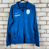 Nike blue and white football track jacket Men’s L