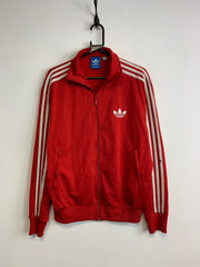 Red Adidas Track Jacket Men's Medium