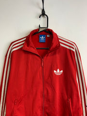 Red Adidas Track Jacket Men's Medium