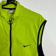 Neon Green Nike ACG Gilet Fleece Medium