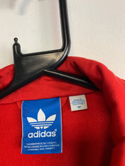 Red Adidas Track Jacket Men's Medium