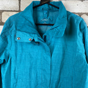 L.L.Bean Blue windbreaker jacket Woman’s M