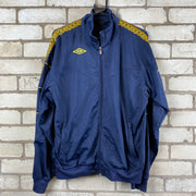 Umbro navy and yellow track jacket Men’s M