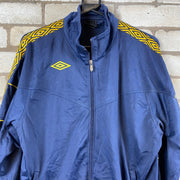 Umbro navy and yellow track jacket Men’s M