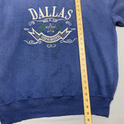 Vintage Navy Dallas Sweatshirt Men's Large