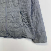 Grey North Face Light Puffer Jacket Womens Large