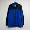 Vintage Blue Black Adidas Equipment Fleece Jacket Medium