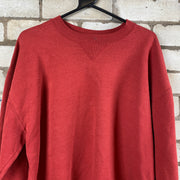 Red and burgundy crewneck sweatshirt Russell Athletic Men’s L