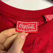 Red Coca Cola Fleece Womens Medium