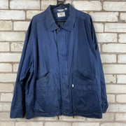 Levis navy windbreaker jacket with a relaxed fit men’s XL